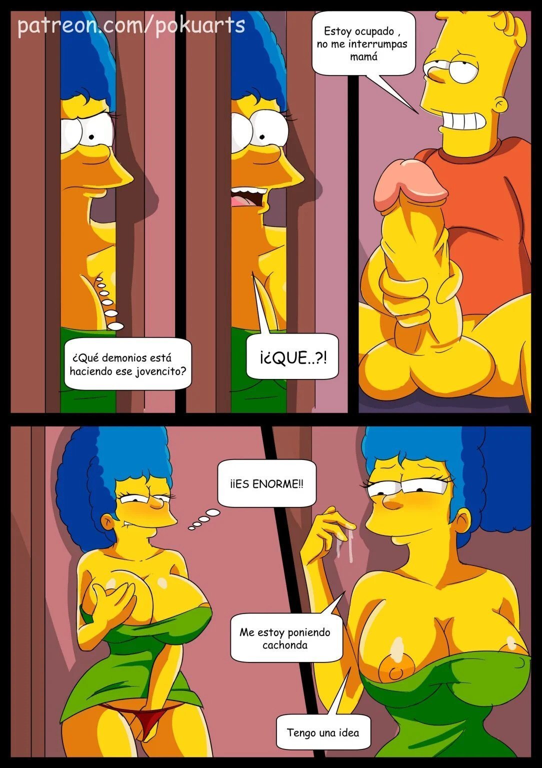 [PokuArts] Mi Hijo la Tiene Grande (The Simpsons) [Spanish]