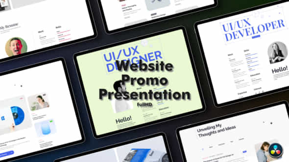 Website Promo Presentation - VideoHive 51375784