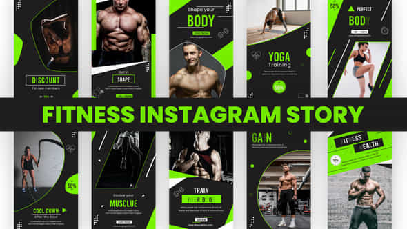 Fitness Instagram Story - VideoHive 35473698