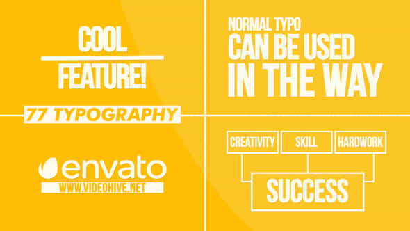 Typography 2 - VideoHive 7331950