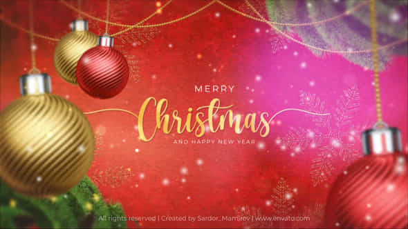 Christmas IntroNew Year - VideoHive 42442376