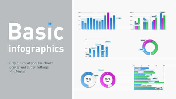 Basic Infographics - VideoHive 55866510