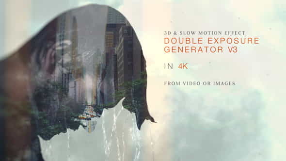 Double Exposure Generator - VideoHive 15540864