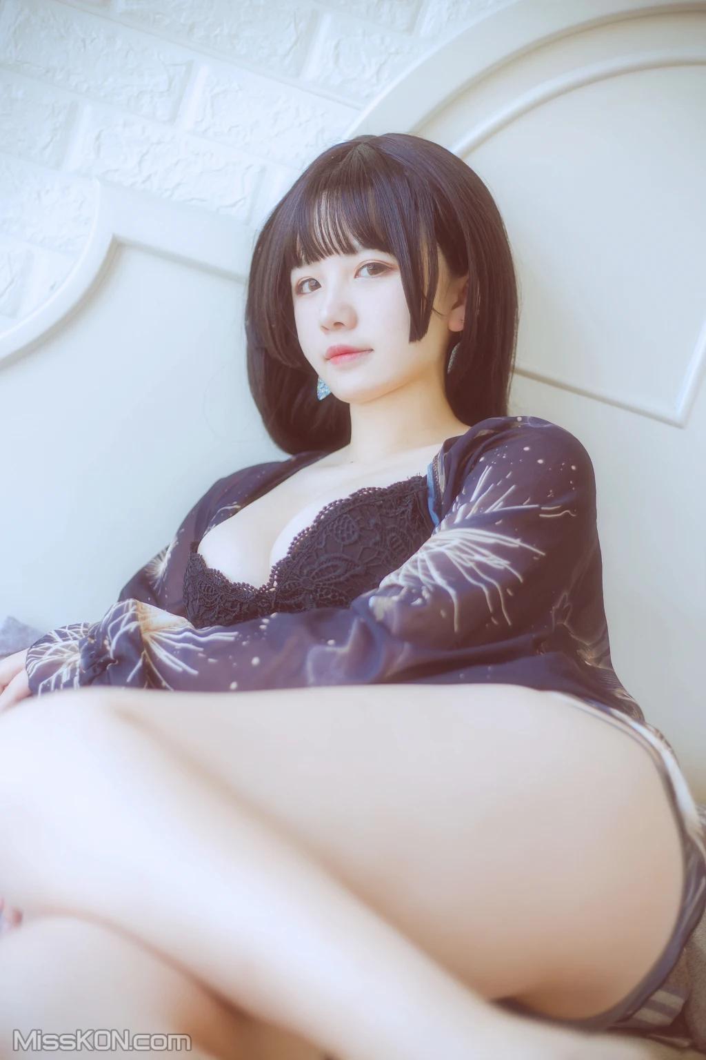 Coser@阿半今天很开心: 黑色吊带 (23 photos)(4)