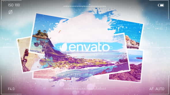 Vacation Grunge Album - VideoHive 20196804