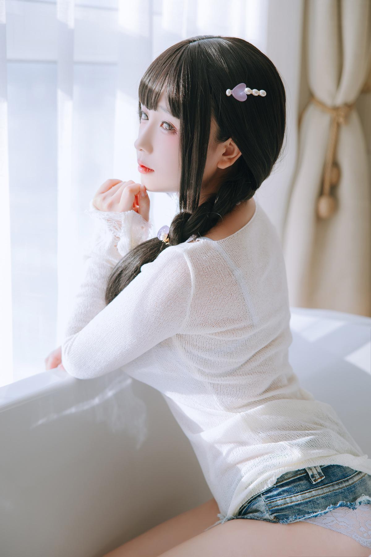 Cosplay Rinaijiao日奈娇 牛仔裤人妻 Set.01(6)