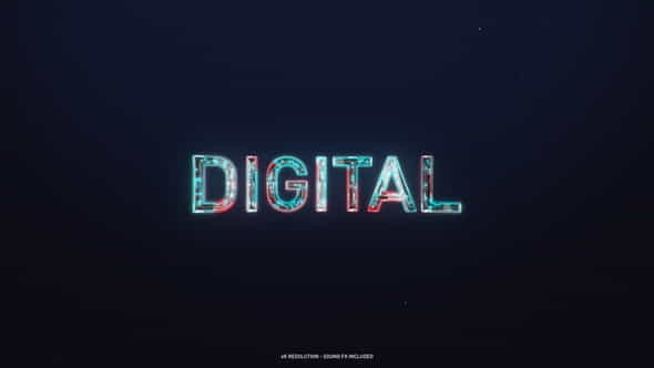 Digital Logo Reveal - VideoHive 31442252
