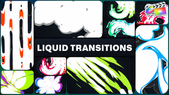 Colorful Liquid Transitions For Fcpx - VideoHive 50742250