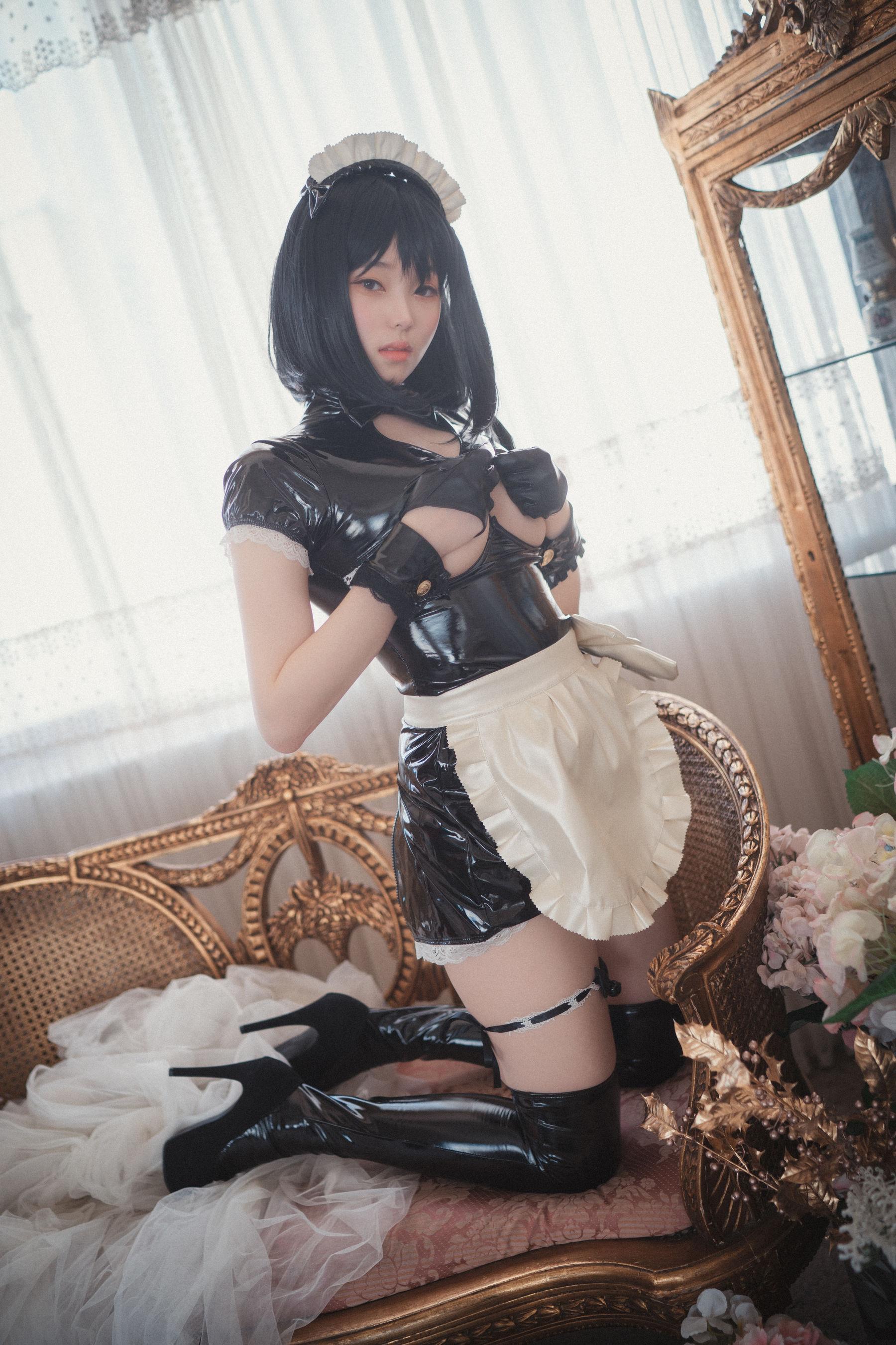 [DJAWA] BamBi – Femme de Chambre en Latex 写真套图(48)