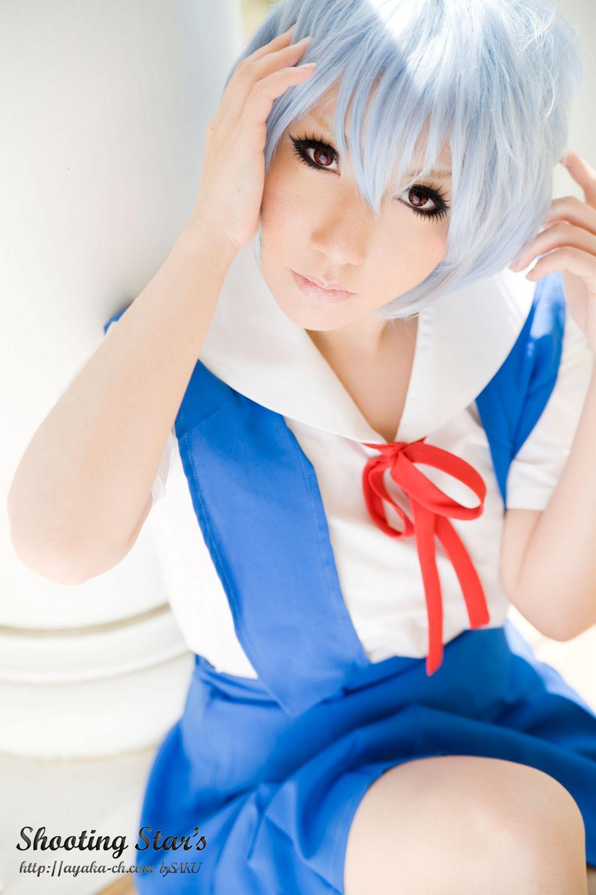 サク (绫香) 《Shinseiki Evangelion》Ayanami Rei [Shooting Star’s] 写真集(45)