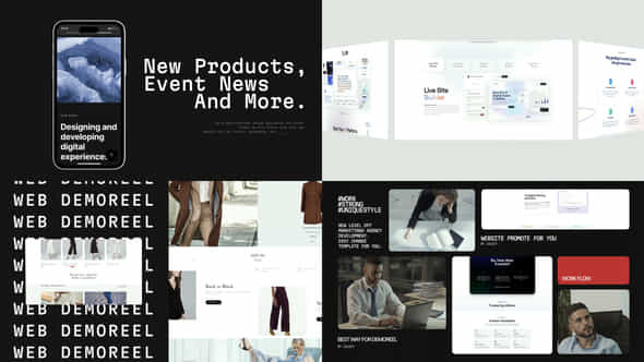 Fast Website Promo - VideoHive 53478674