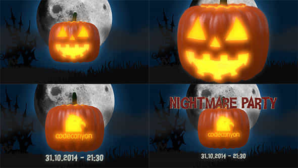 Halloween Logo - VideoHive 9219839