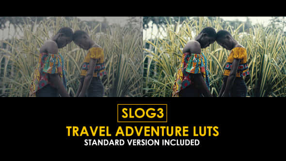 Slog3 Travel Adventure And Standard Luts - VideoHive 50807450