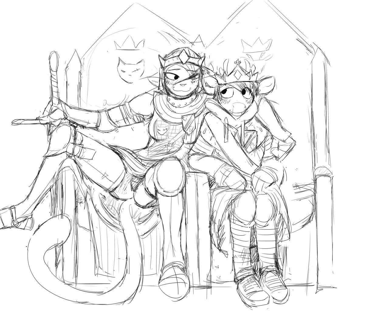 [Stedilnik] – Cat knight and deer prince - 1