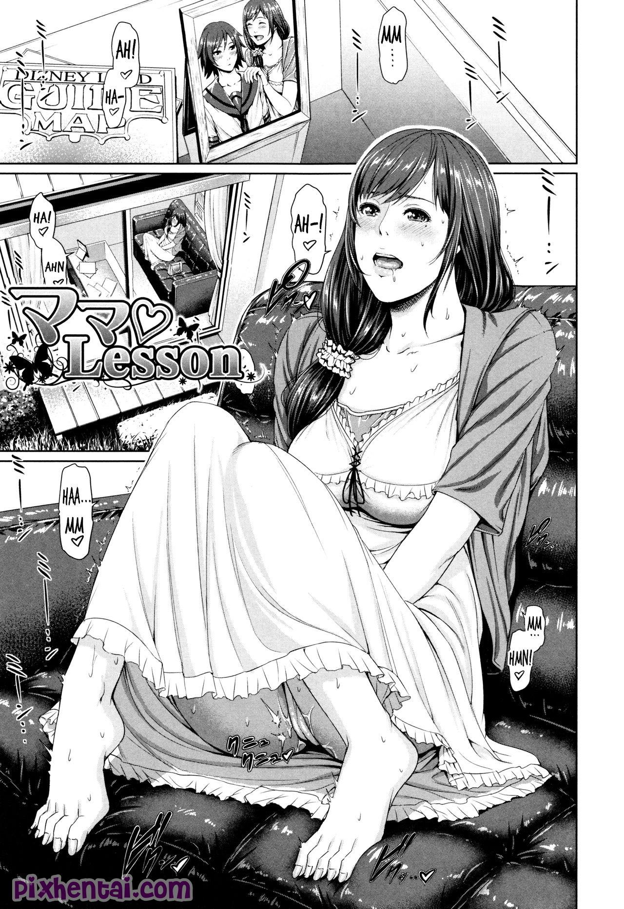 Komik Hentai Minta Diajari Cara Ngeseks - Mama Lesson Manga XXX Porn Doujin Sex Bokep 01