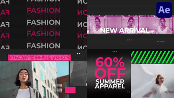 Fashion Apparel Opener After Effects - VideoHive 56848199