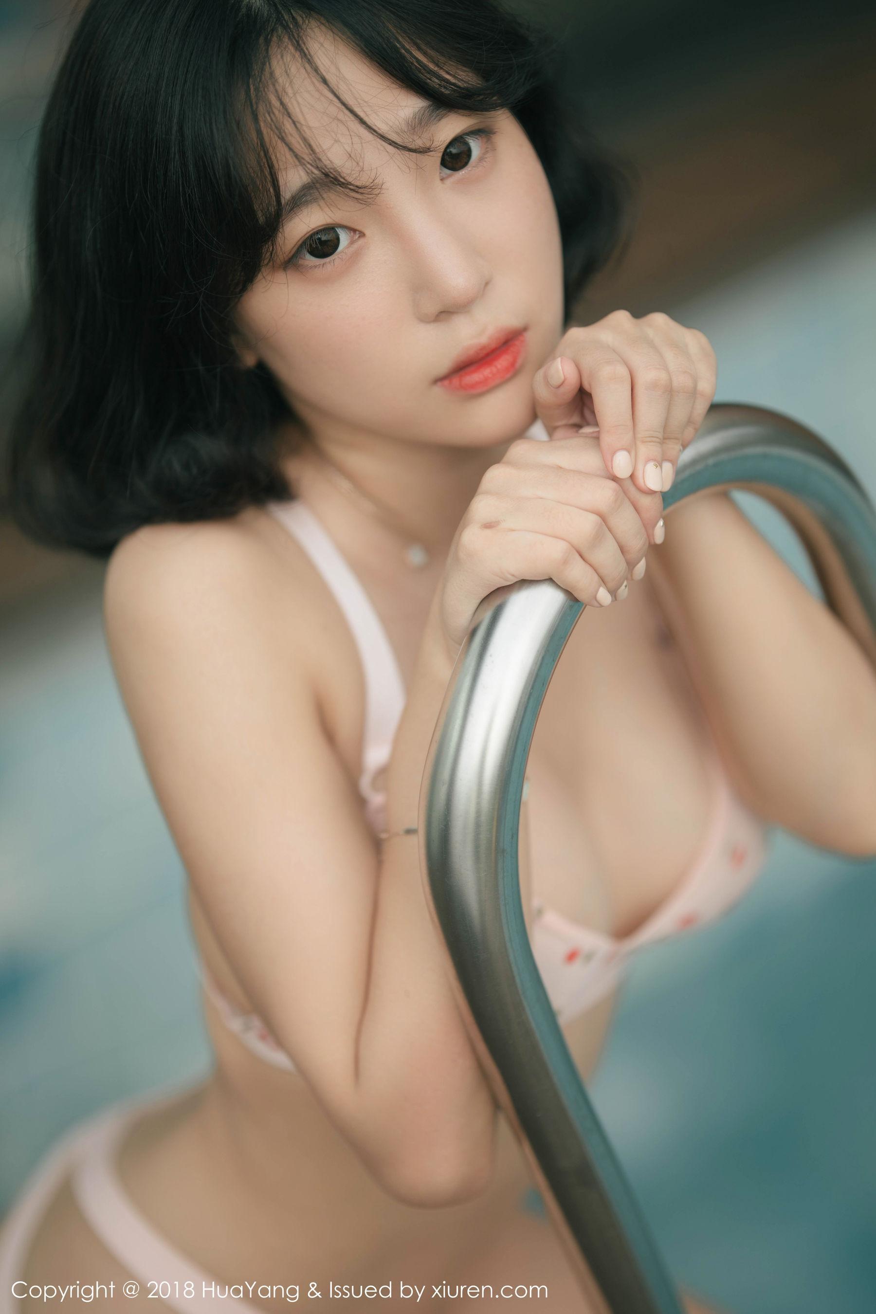 模特_卿卿《韩国妹子》 [花漾HuaYang] Vol.085 写真集(35)