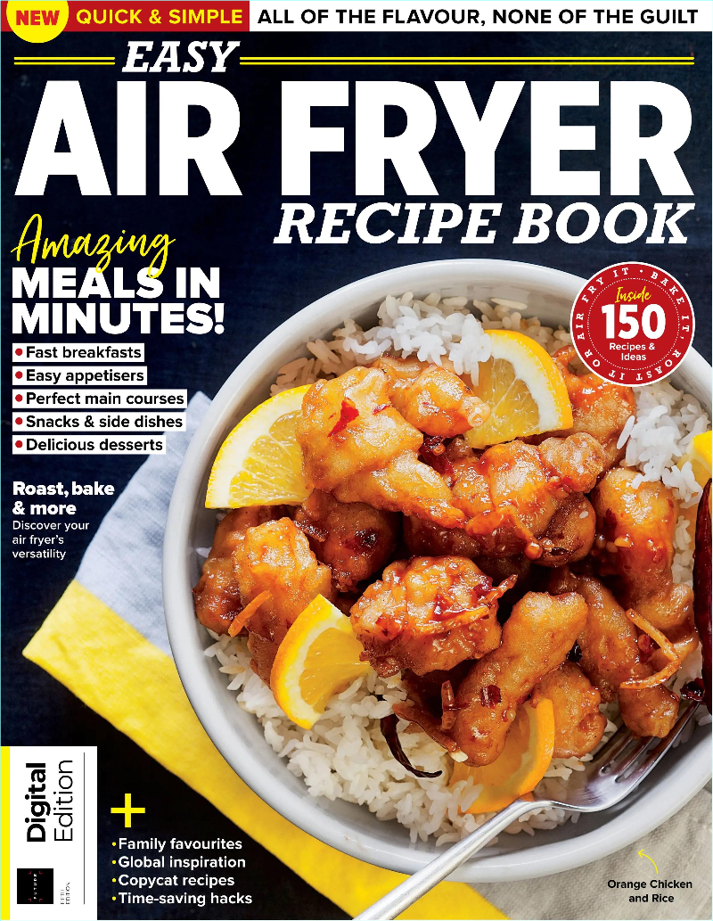 Easy Air Fryer Recipe Book 5th Edition 2025 (Barbara Trisler)
