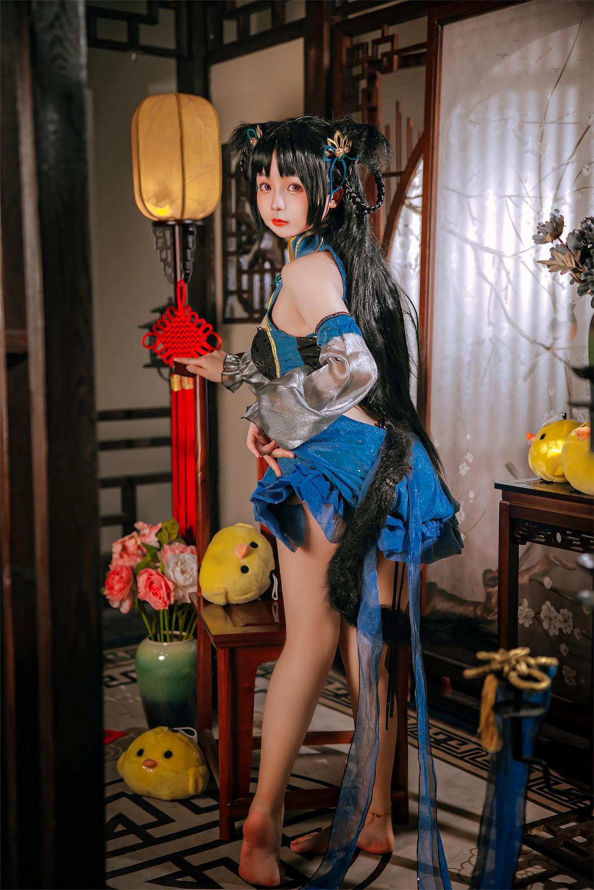 Cosplay Rinaijiao日奈娇 碧蓝航线 大潮旗袍(18)