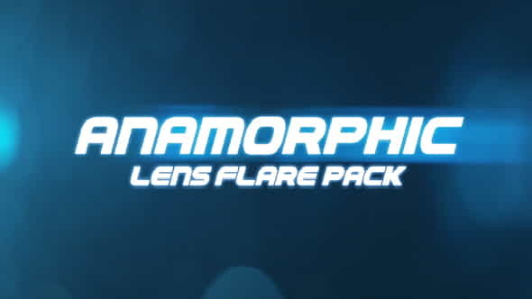 Anamorphic Lens Flares(Stock Footage) - VideoHive 3435158
