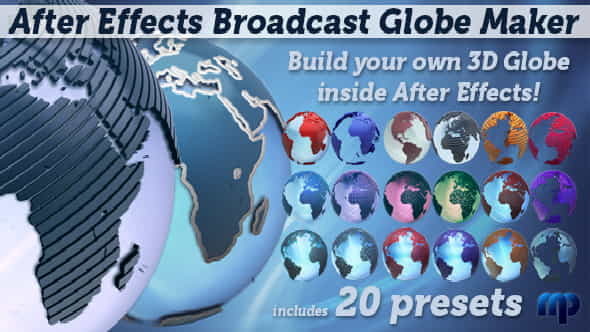 Broadcast Globe Maker - VideoHive 1856391