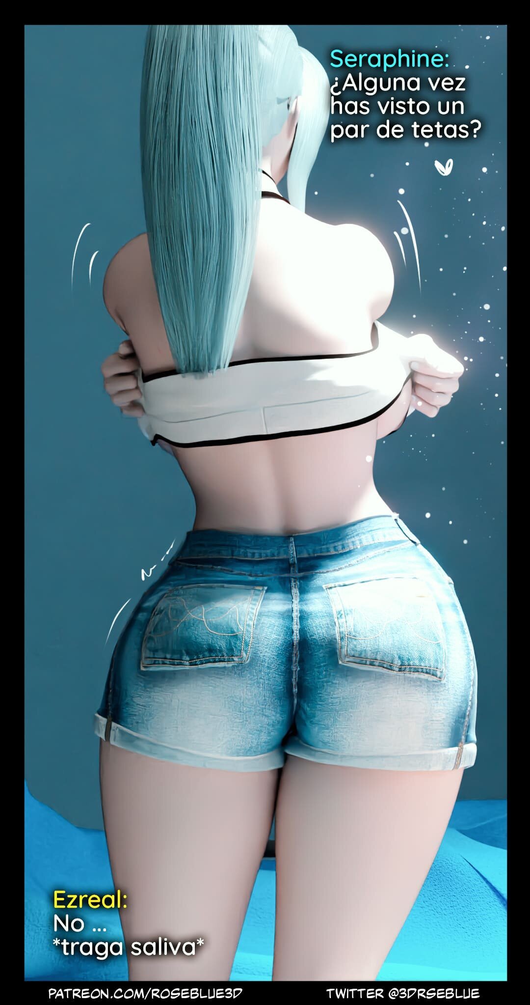 Seraphine amor prohibido comic 3d - League of legends - NTR - 28