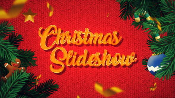 Winter Christmas Photo Slideshow - VideoHive 25270426