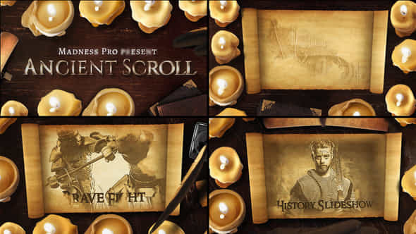 Ancient Scroll History - VideoHive 36107488
