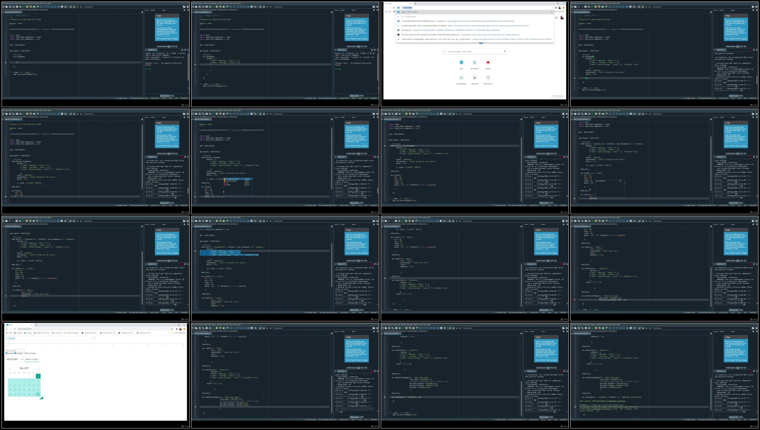 aqEyTfTq o - Interactive python dashboards Plotly Dash (2021) 3 Projects (08 2021)