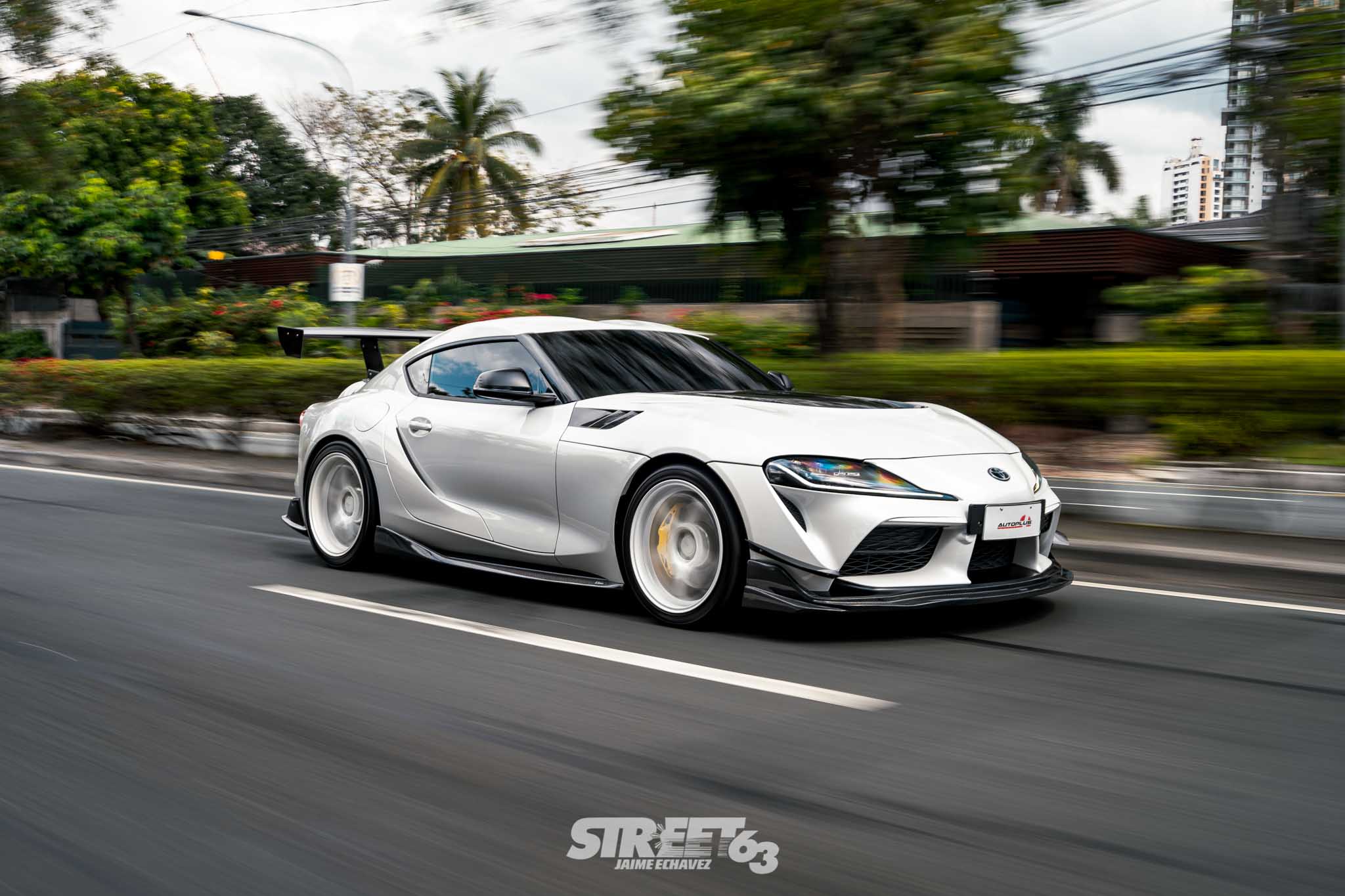 **One-Man Welcoming Party:** A Full Varis GR Supra