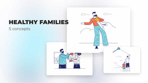 Healthy families - - VideoHive 39472706