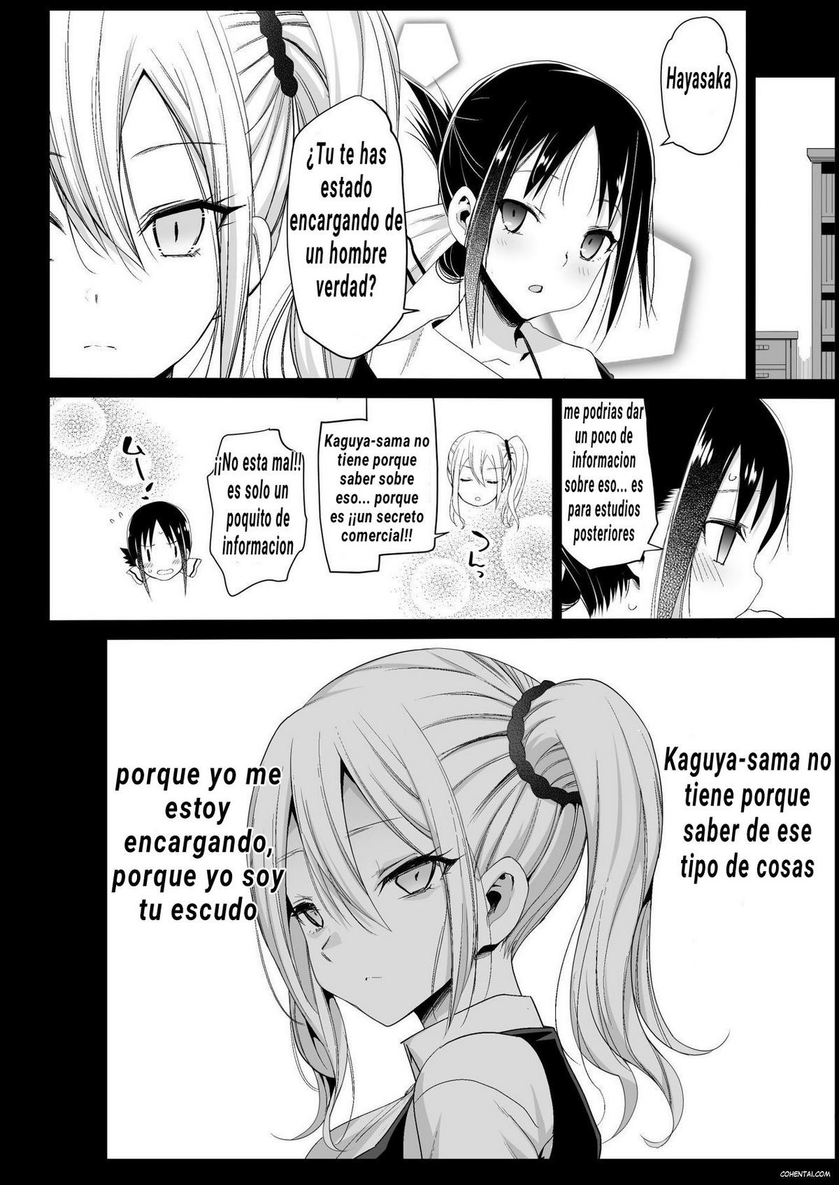 Hayasaka Ai wa H na Maid (Kaguya-sama wa Kokurasetai) xxx comics manga porno doujin hentai español sexo 