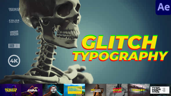 Glitch Typography - VideoHive 46517026