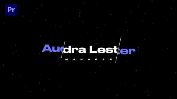 Stylish Lower Thirds - VideoHive 48092509