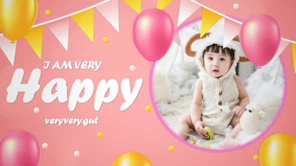 Happy Birthday Mogrt - VideoHive 51135672