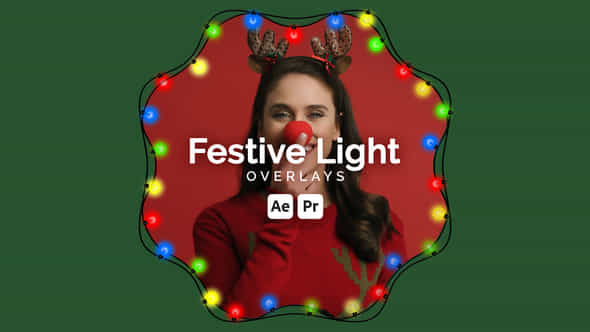 Festive Light Overlays - VideoHive 49833221