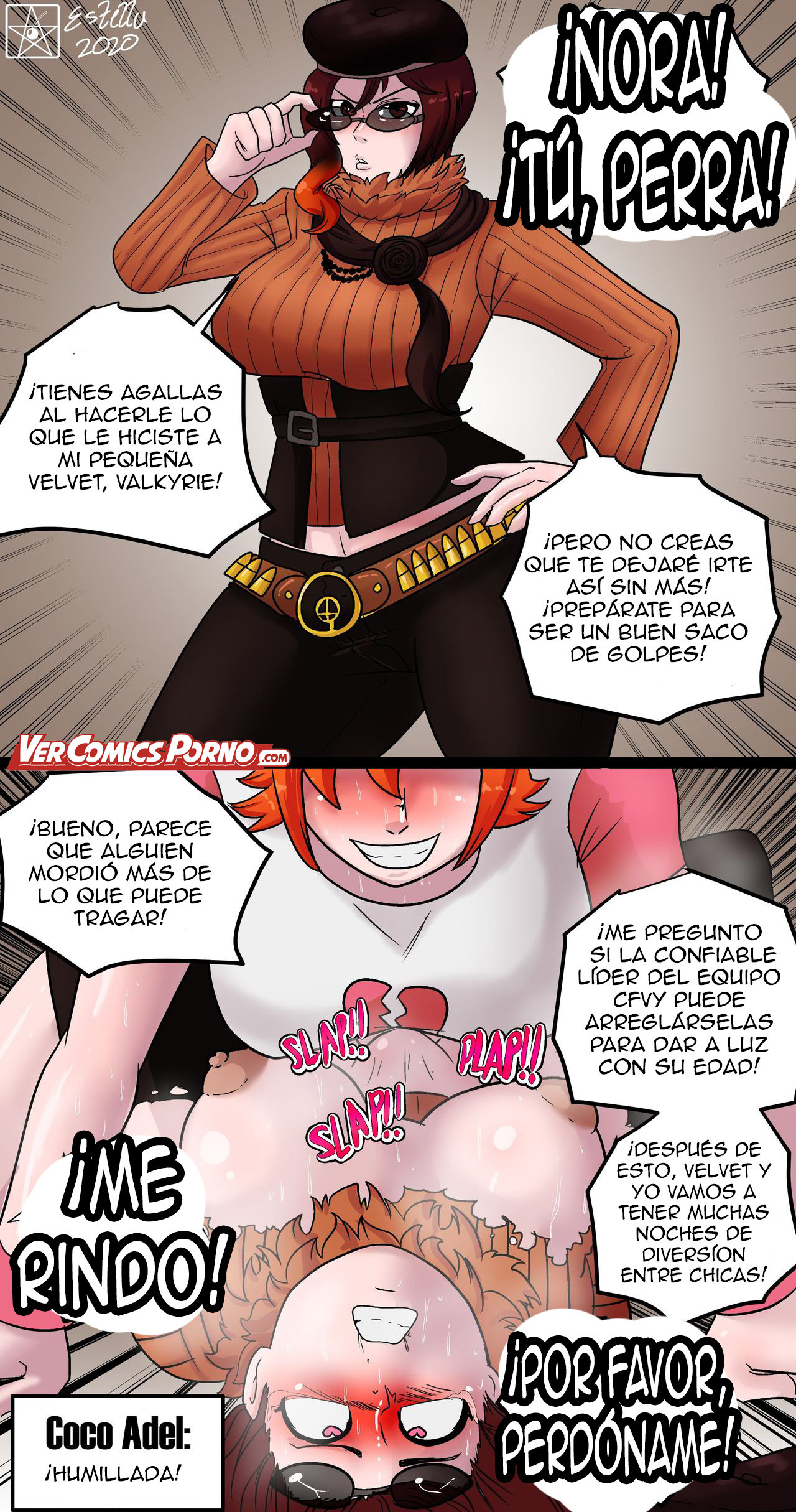 [Mr. Estella] Nora vs RWBY Girls (Traduccion Exclusiva) - 10