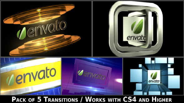 Broadcast Logo Transition Pack V2 - VideoHive 4650191