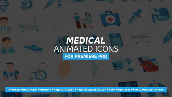 36 Medical Animated Icons - - VideoHive 27776113