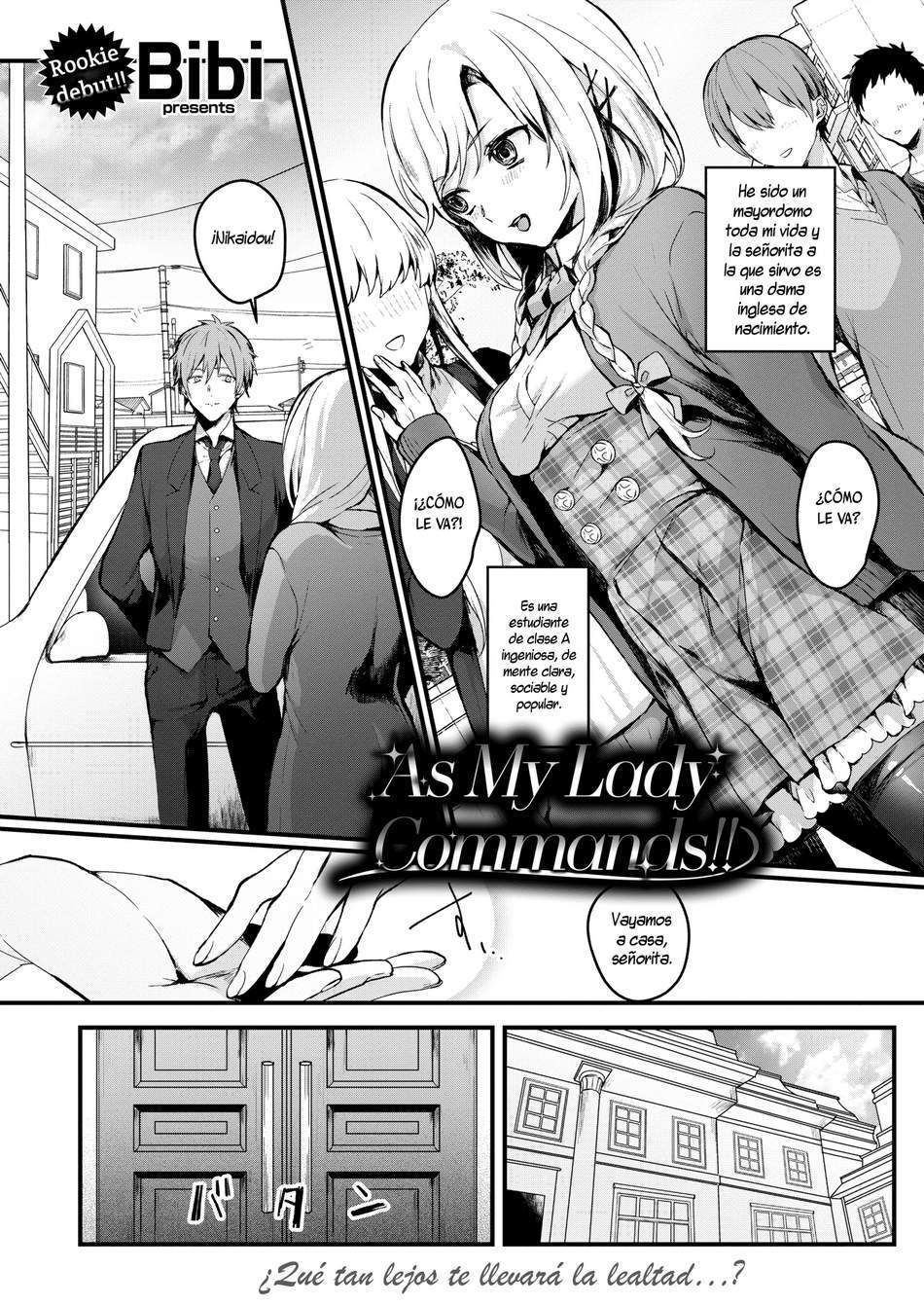 As My Lady Commands!! - Page #1