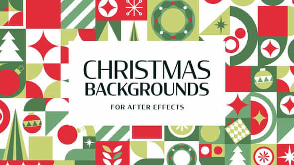 Christmas Backgrounds - VideoHive 48973480