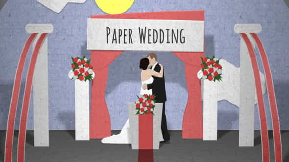 Paper Wedding Opening - VideoHive 3664260