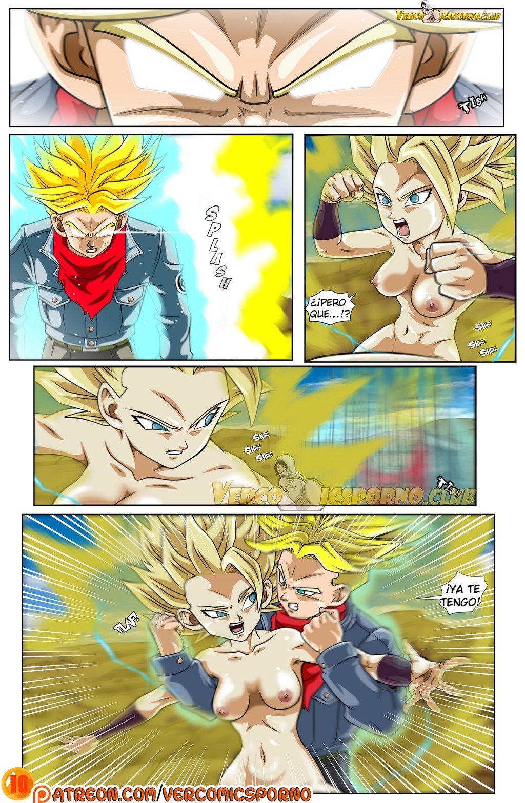 Dragon Ball Super – Trunks y Caulifla - 10