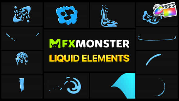 Liquid Elements - VideoHive 37500216