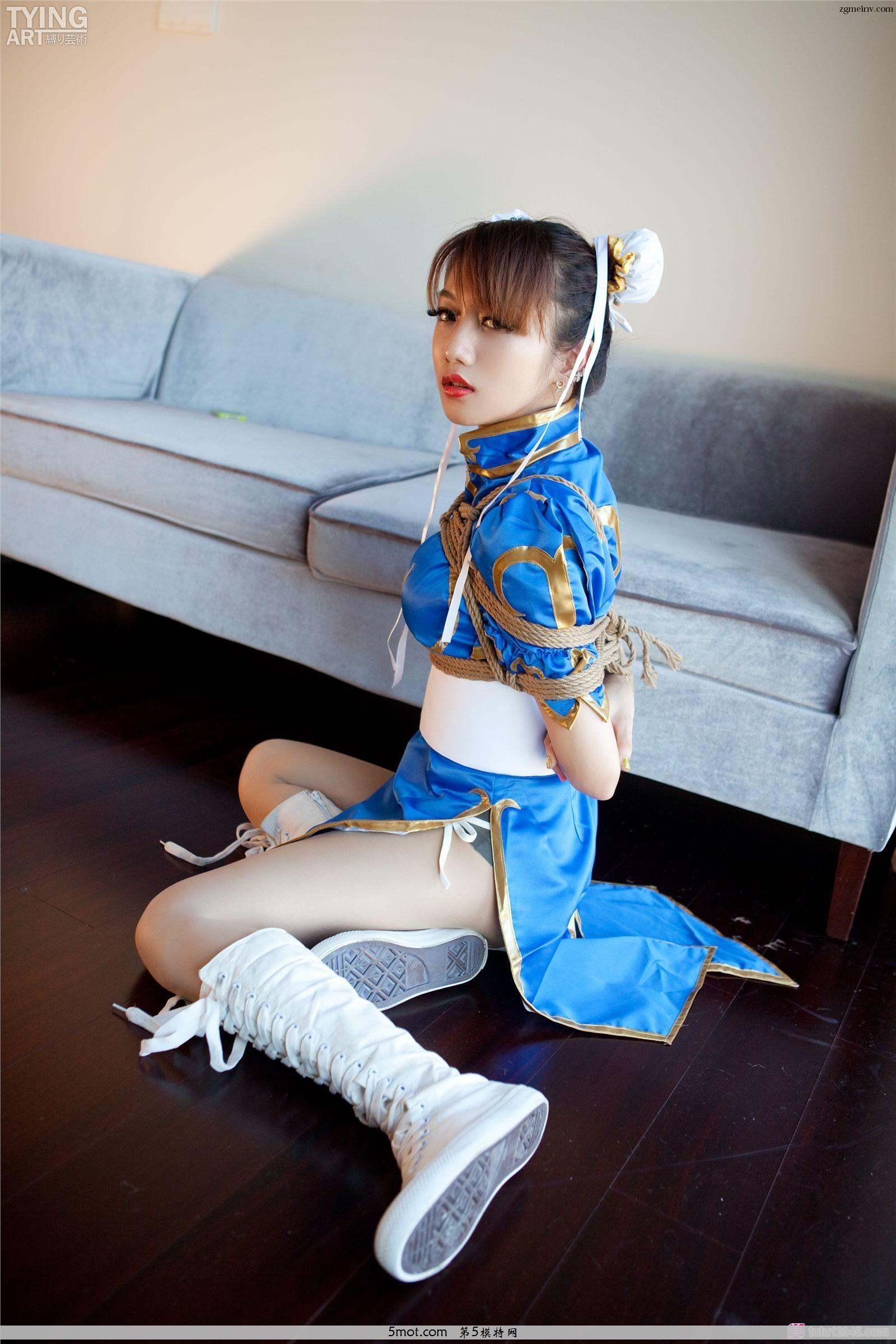 [TyingArt 縛リ芸術] No.00344 Chun Li(18)