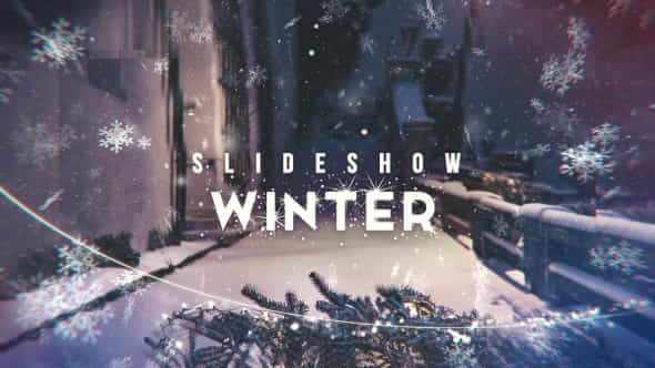Winter Slides - VideoHive 21076387