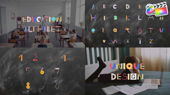 Education Art Alphabet - VideoHive 47172168