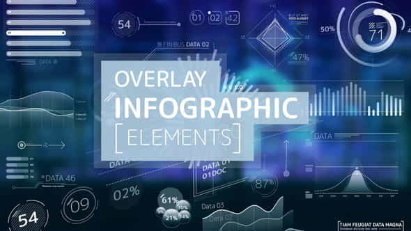 Overlay Infographic Elements - VideoHive 24566996