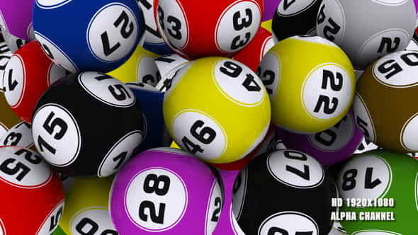 Lotto Balls Transition - VideoHive 11630424