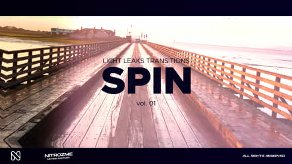 Light Leaks Spin - VideoHive 46089446